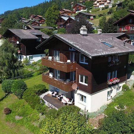 Ferienwohnung Chalet Gerbera Wengen Exterior foto