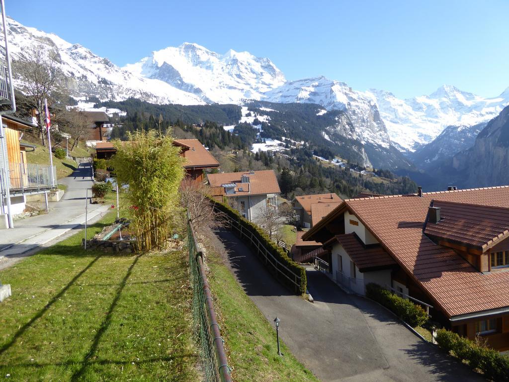 Ferienwohnung Chalet Gerbera Wengen Zimmer foto