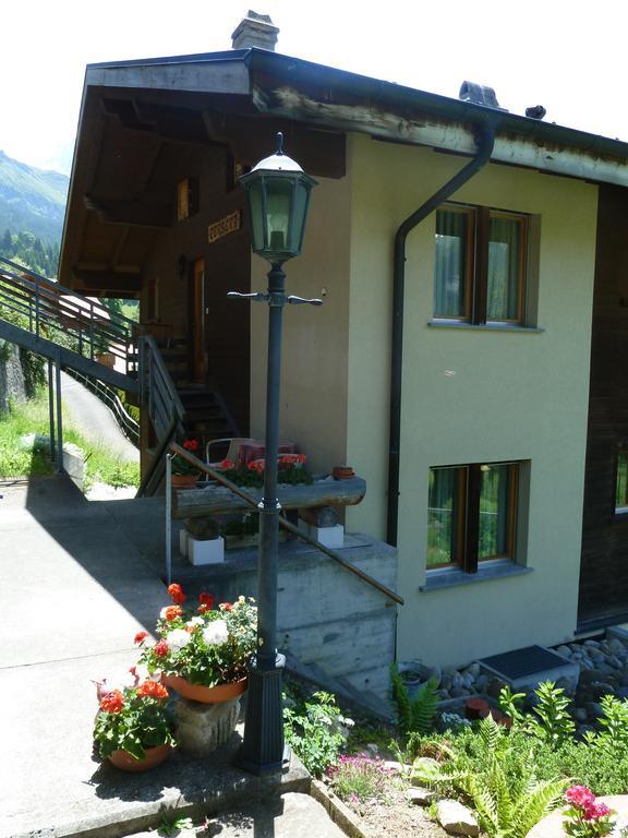 Ferienwohnung Chalet Gerbera Wengen Exterior foto